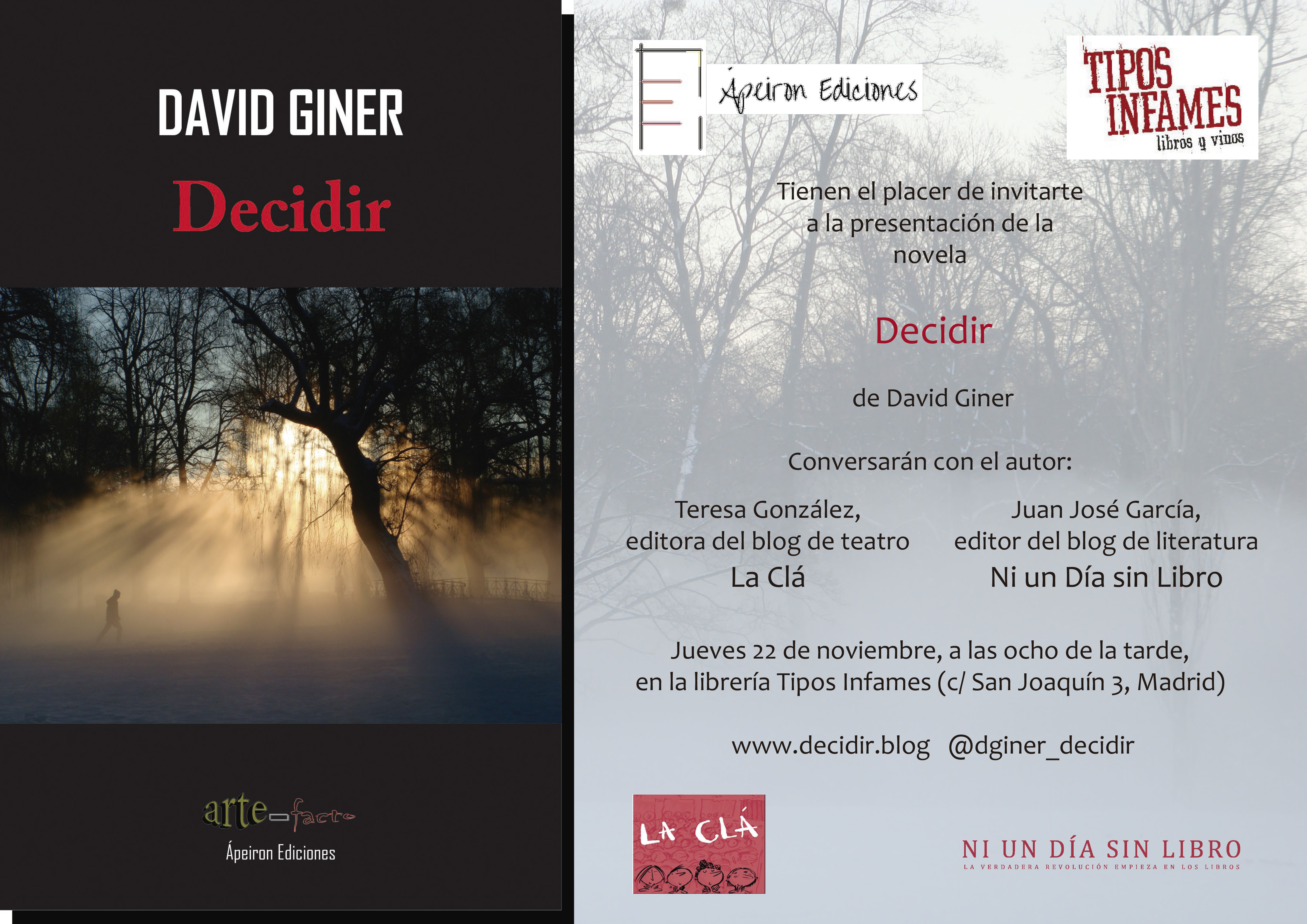 Invitacion DECIDIR-Tipos Infames